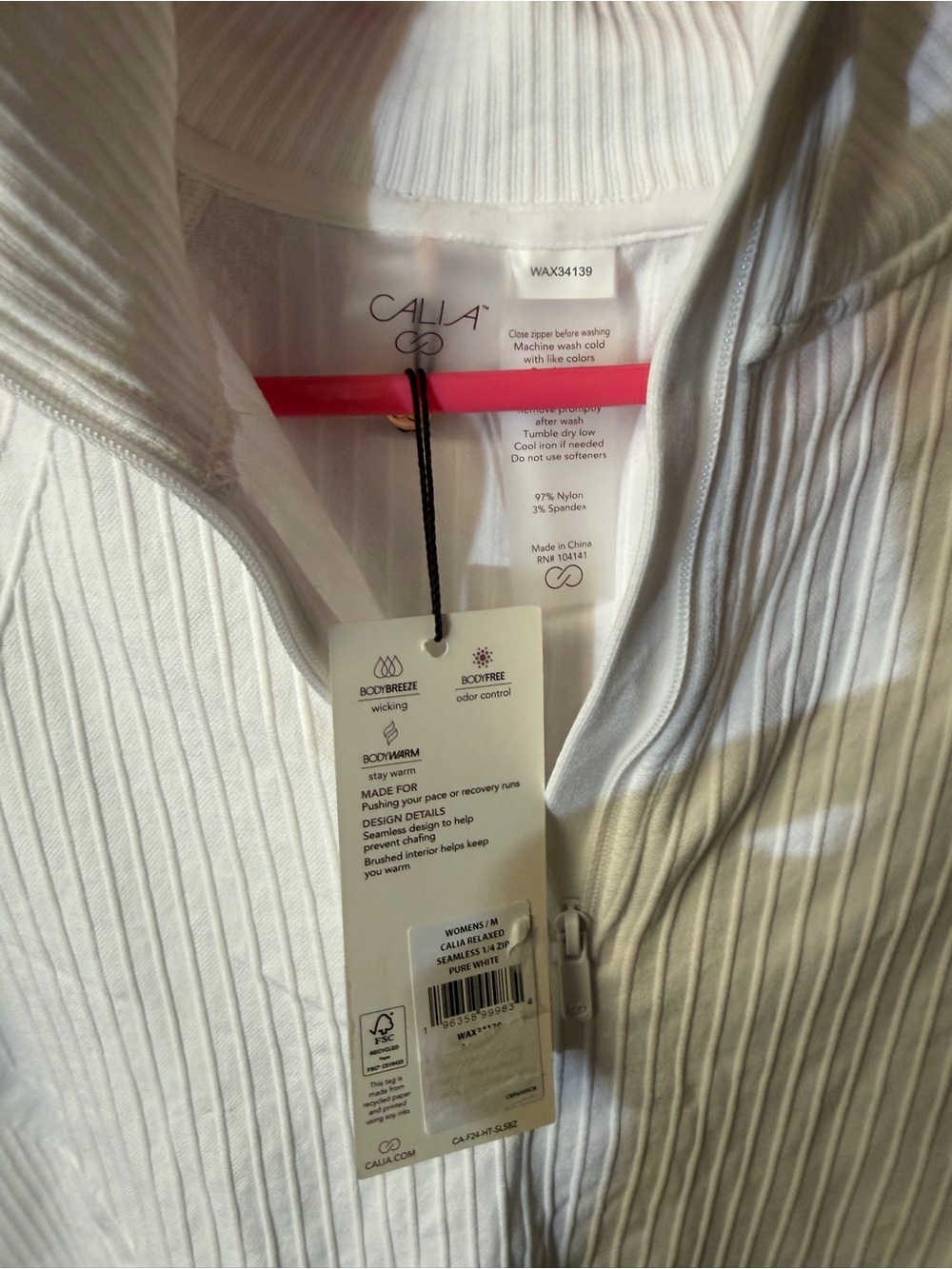 NWT Calia quarter zip - Picture 2 of 5